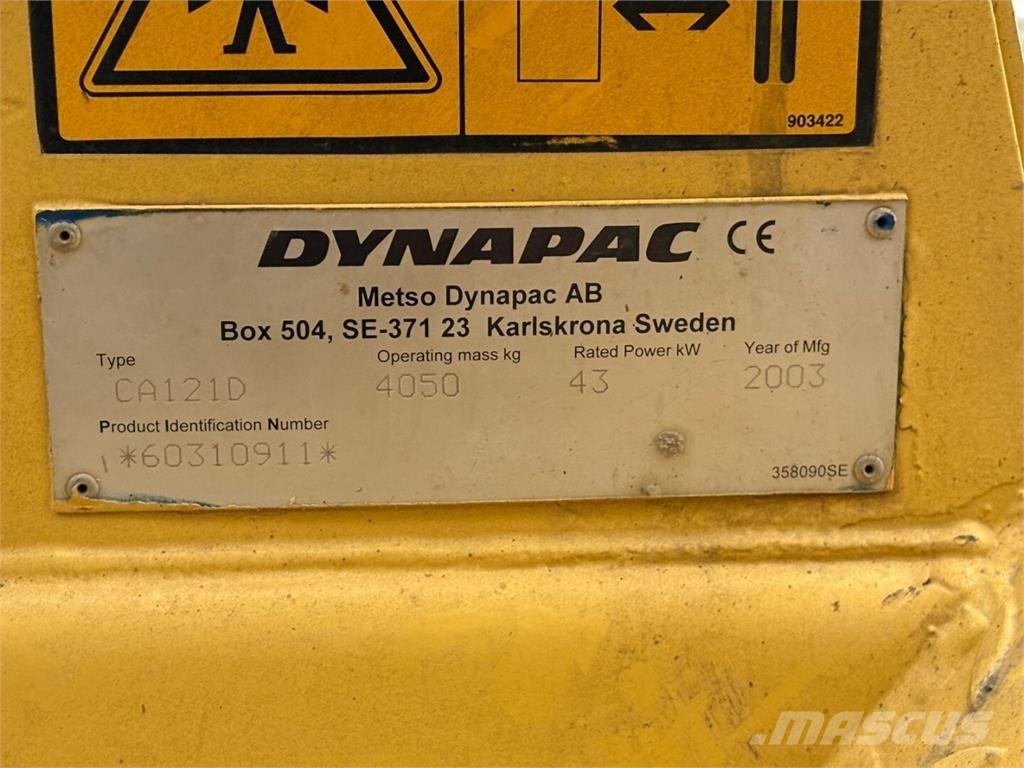 Dynapac CA 121 D Costruzioni - Altro