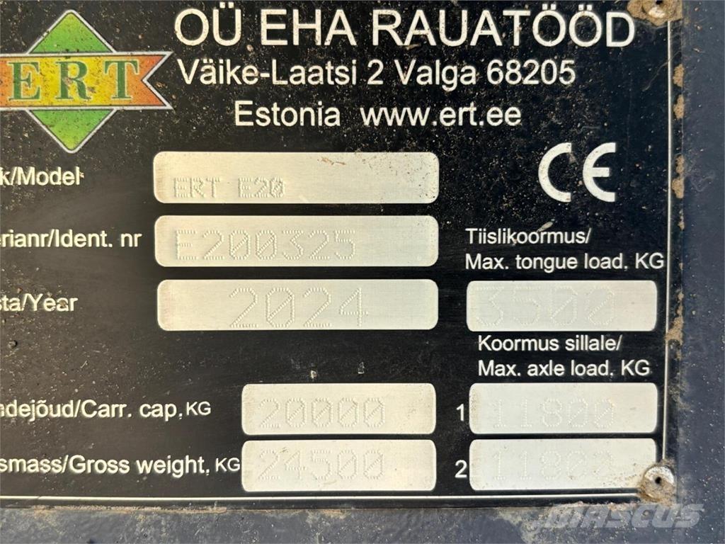 ERT E 20 Rimorchi ribaltabili