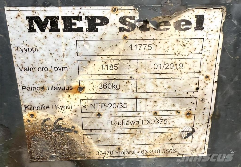 Furukawa 375 FXJ Martelli - frantumatori