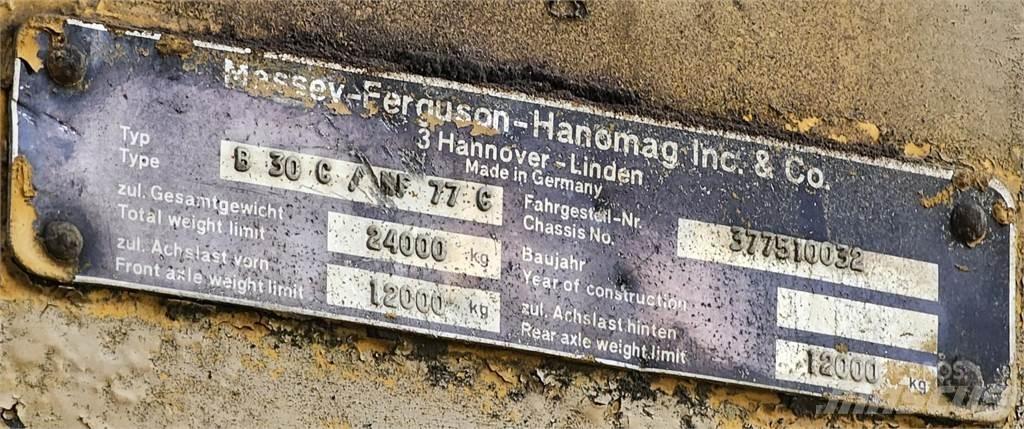 Hanomag 77C Pale gommate