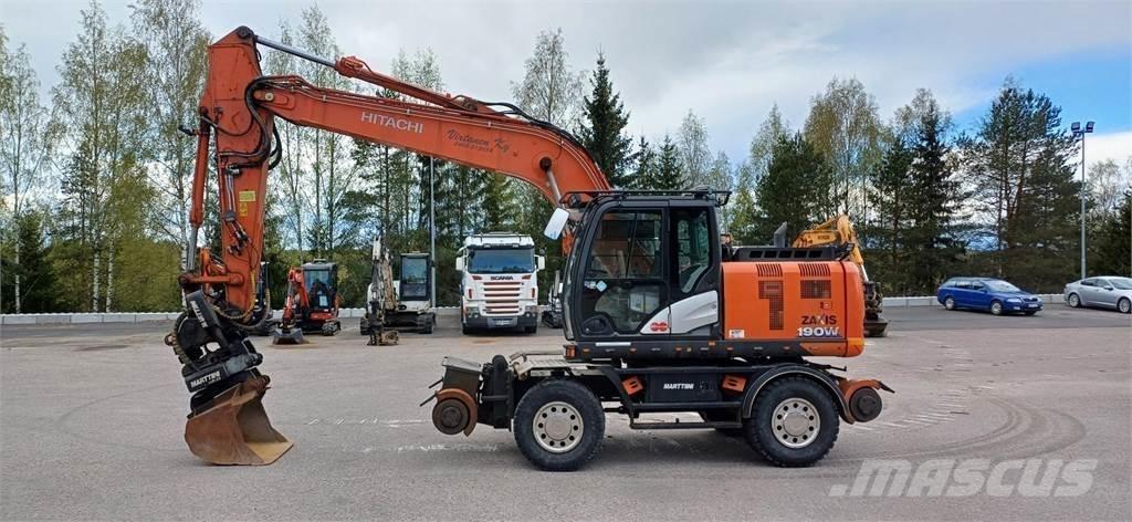Hitachi ZX190W-6 Escavatori gommati