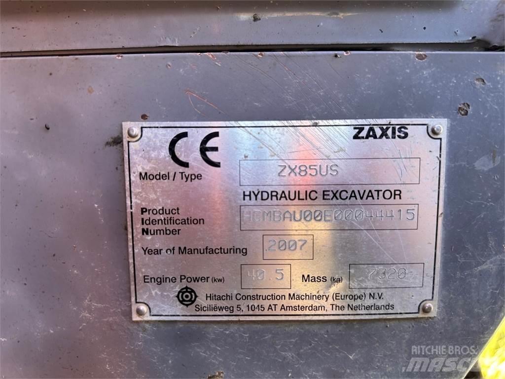 Hitachi ZX85 US Escavatori medi 7t - 12t