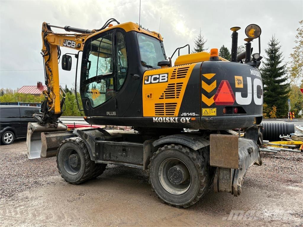 JCB JS 145 W Plus Escavatori gommati