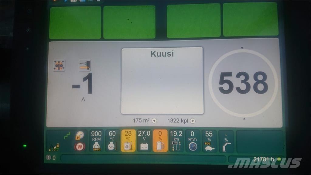 John Deere 1070 D Abbattitrici, Disboscatrici