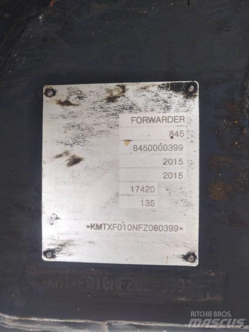 Komatsu 845 Forwarder