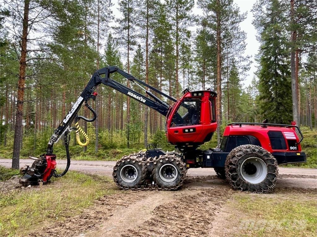 Komatsu 901 Abbattitrici, Disboscatrici
