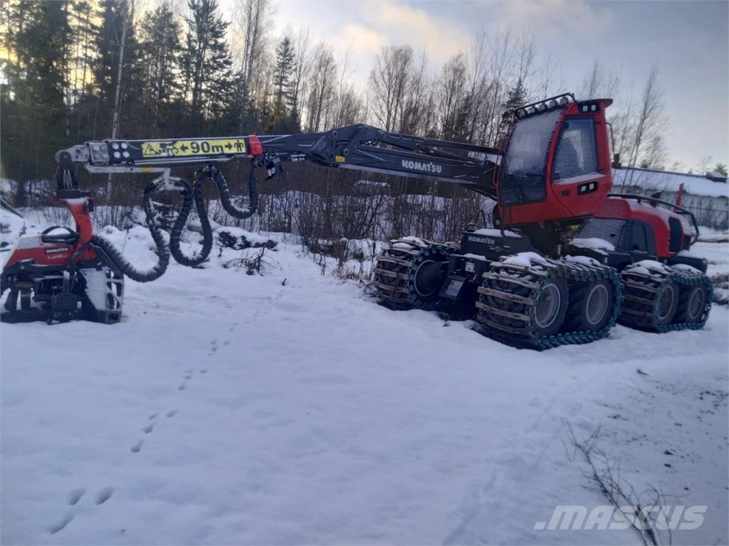 Komatsu 901 XC Abbattitrici, Disboscatrici