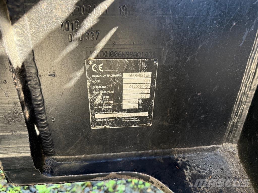 Komatsu 911.5 Abbattitrici, Disboscatrici