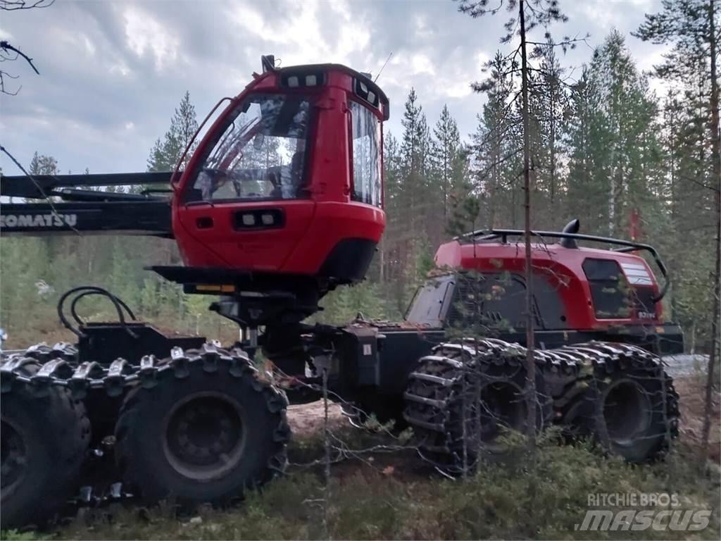 Komatsu 931 xc Abbattitrici, Disboscatrici