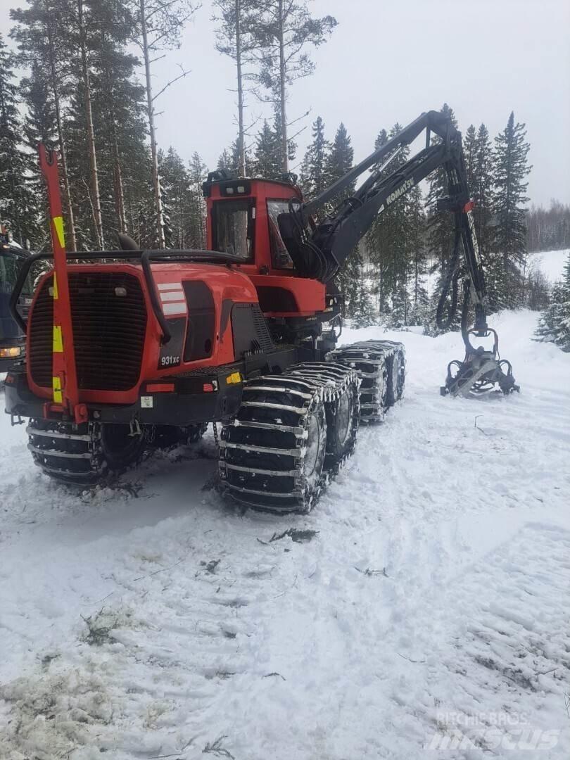 Komatsu 931 xc Abbattitrici, Disboscatrici