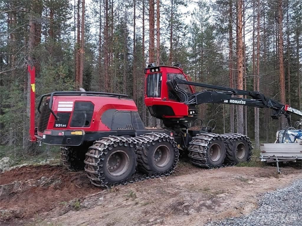 Komatsu 931 xc Abbattitrici, Disboscatrici