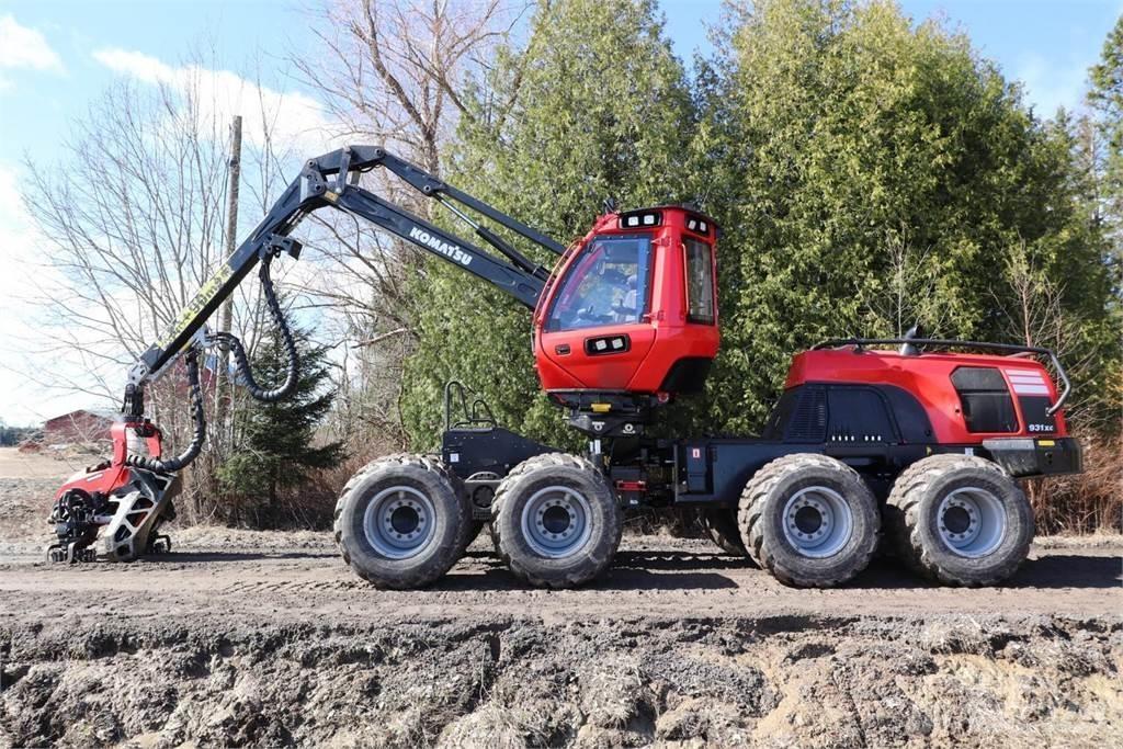 Komatsu 931XC Abbattitrici, Disboscatrici