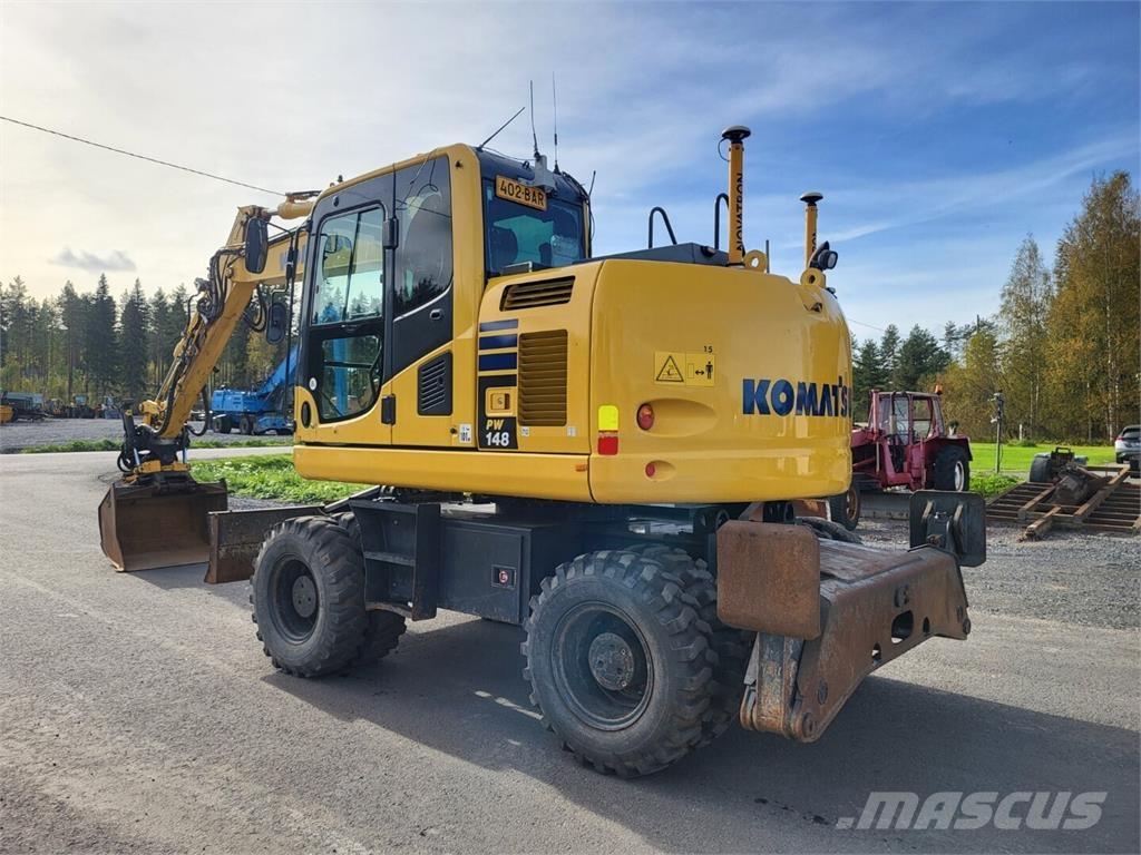 Komatsu PW 148-10 Escavatori gommati