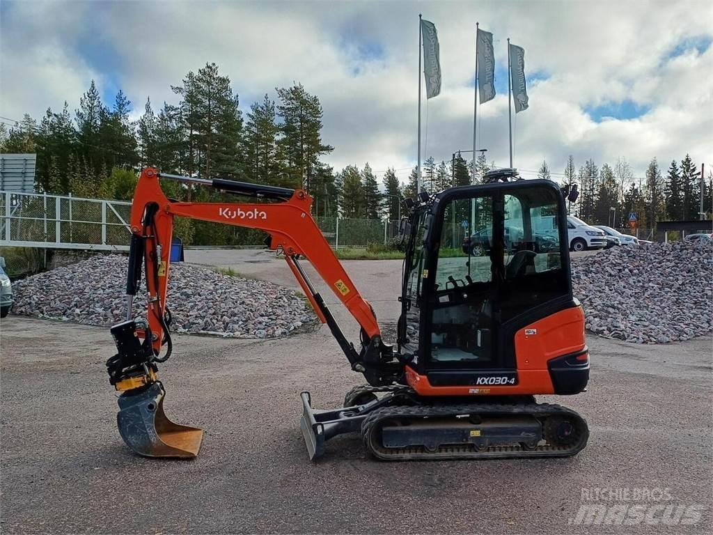 Kubota KX 030-4 Miniescavatori
