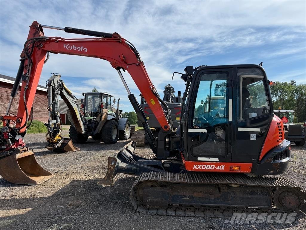 Kubota KX080-4 Escavatori medi 7t - 12t