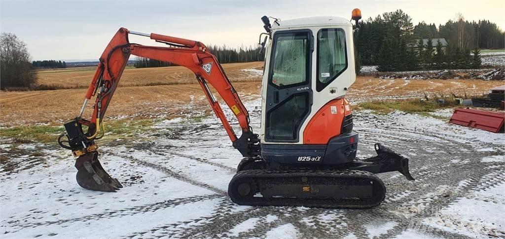 Kubota U25-3 Miniescavatori