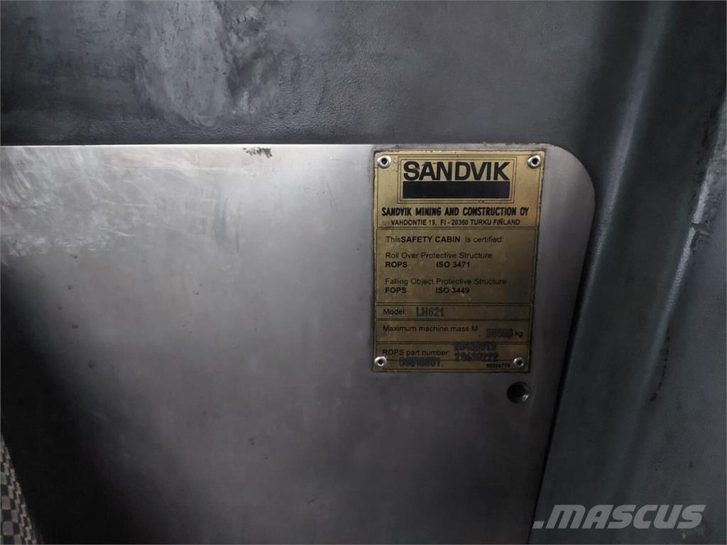 Sandvik TORO 621 Pale gommate