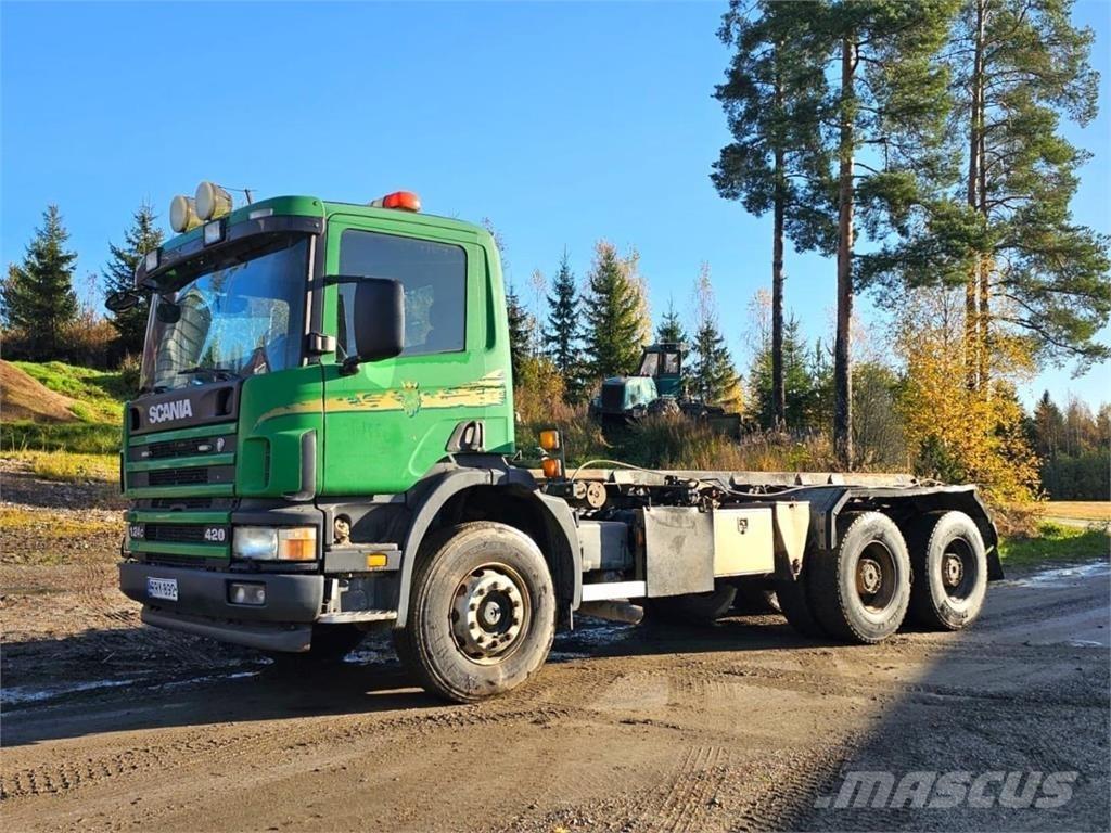 Scania 124C 6X4 Camion con gancio di sollevamento