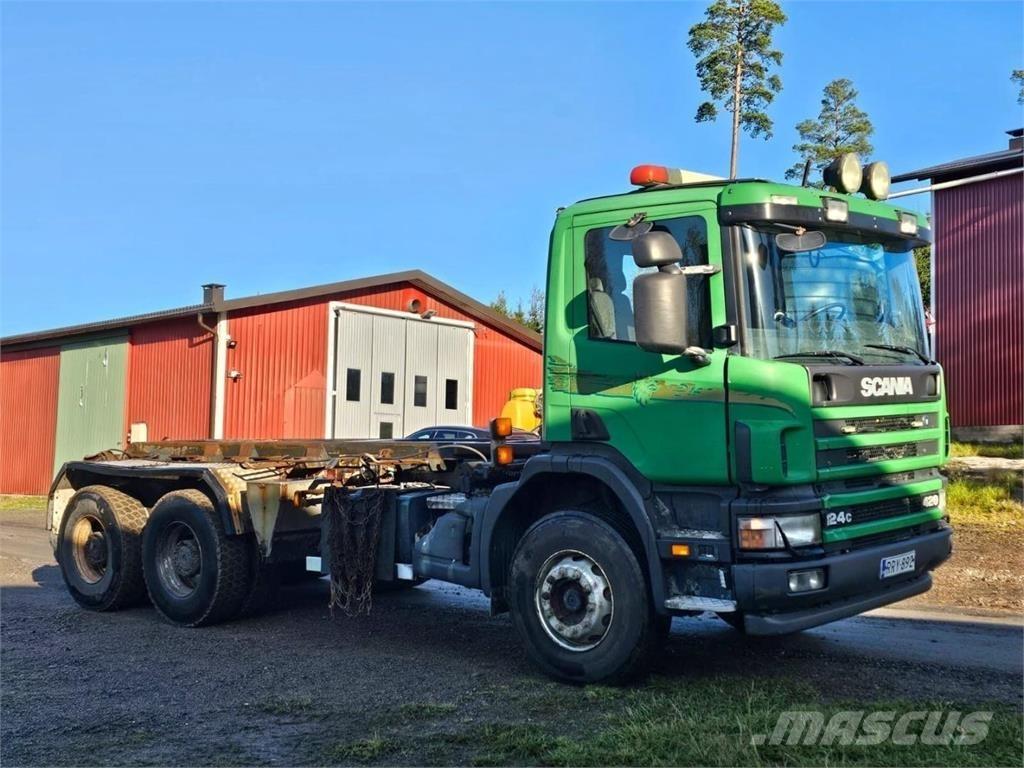 Scania 124C 6X4 Camion con gancio di sollevamento