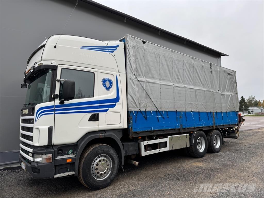 Scania 144G 6x2 Autogru