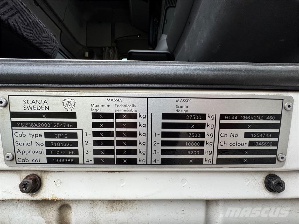 Scania 144G 6x2 Autogru