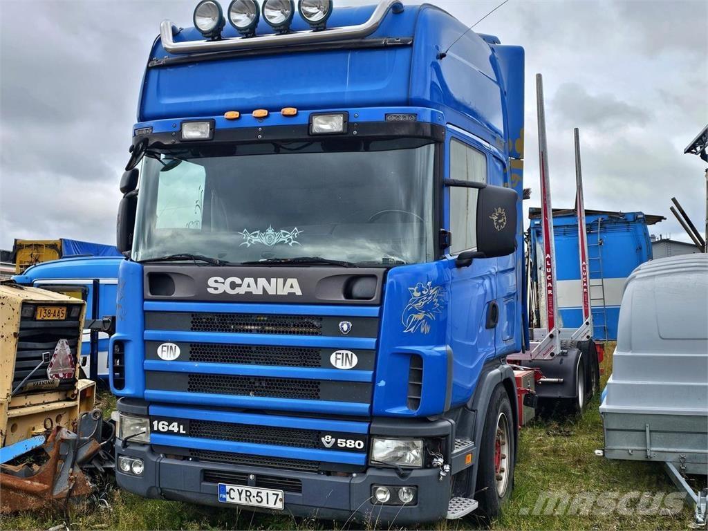 Scania 164L 6x2 Camion trasporto legname