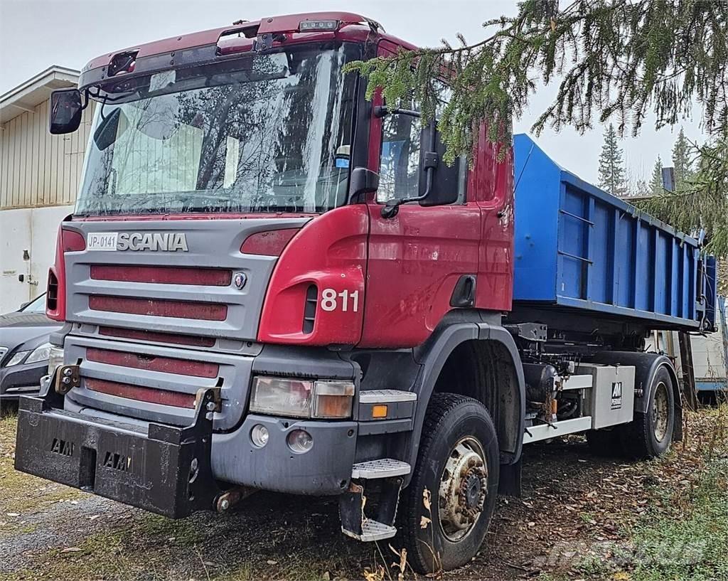 Scania P340 4x4 Camion con gancio di sollevamento