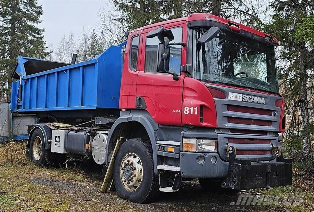 Scania P340 4x4 Camion con gancio di sollevamento
