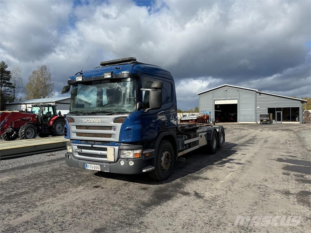 Scania P420 6x2 Camion con gancio di sollevamento