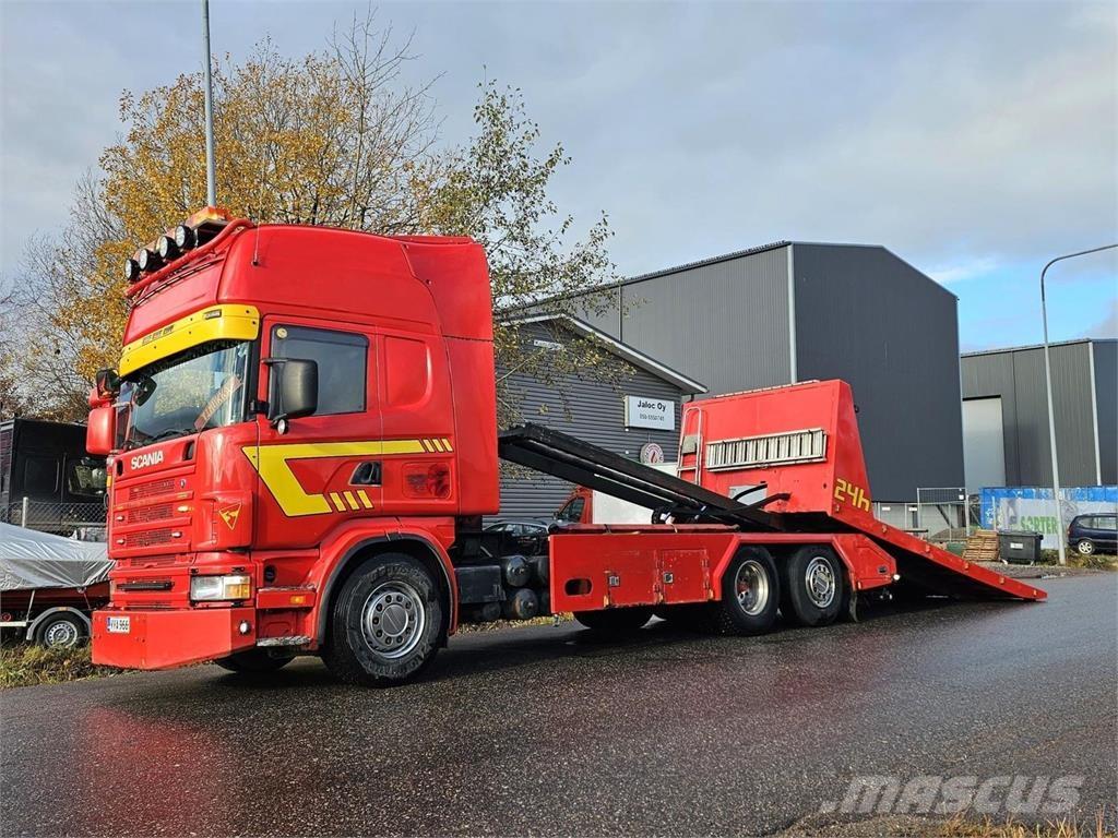Scania R124 6X2 Trasportatore per veicoli