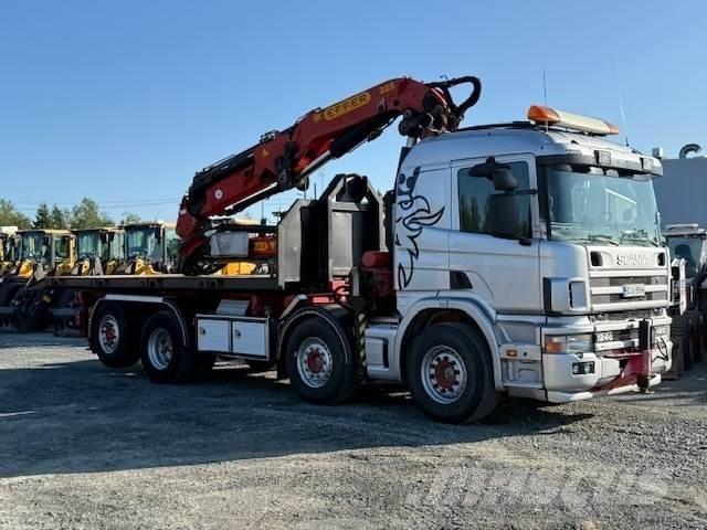 Scania R124G Autogru