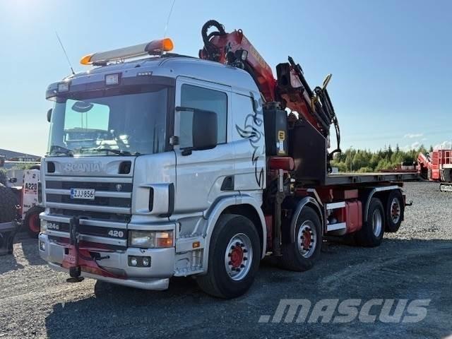 Scania R124G Autogru
