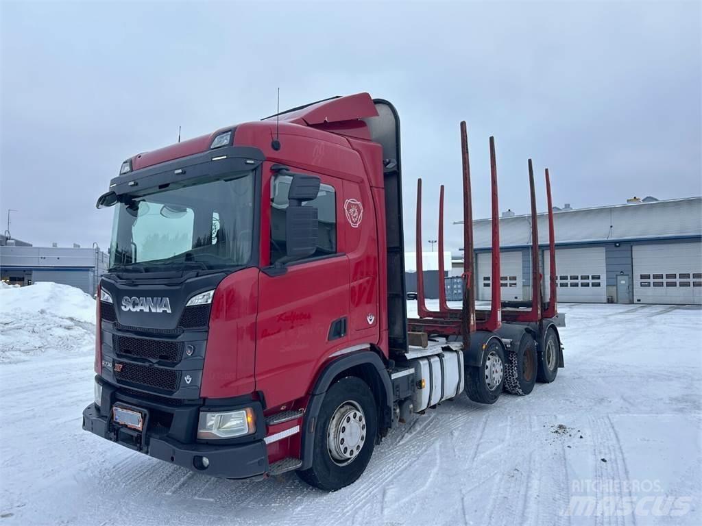 Scania R730 8x4 Camion trasporto legname