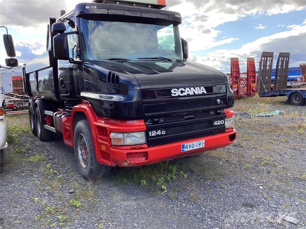 Scania T 124 Camion ribaltabili