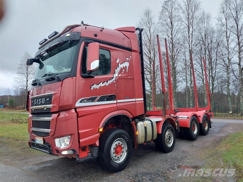 Sisu CK16M 8x4 Camion trasporto legname