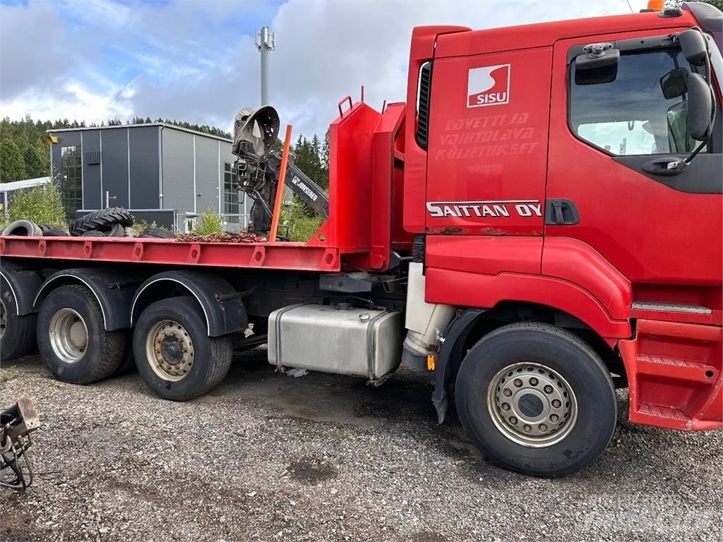 Sisu E14 8x2 Camion con gancio di sollevamento