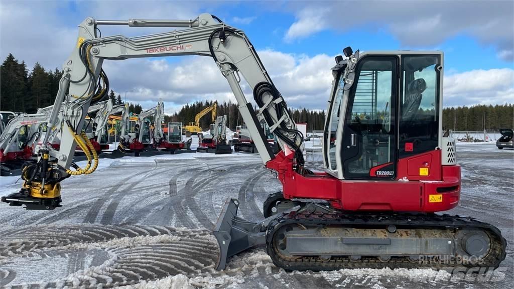 Takeuchi TB280FR Escavatori medi 7t - 12t