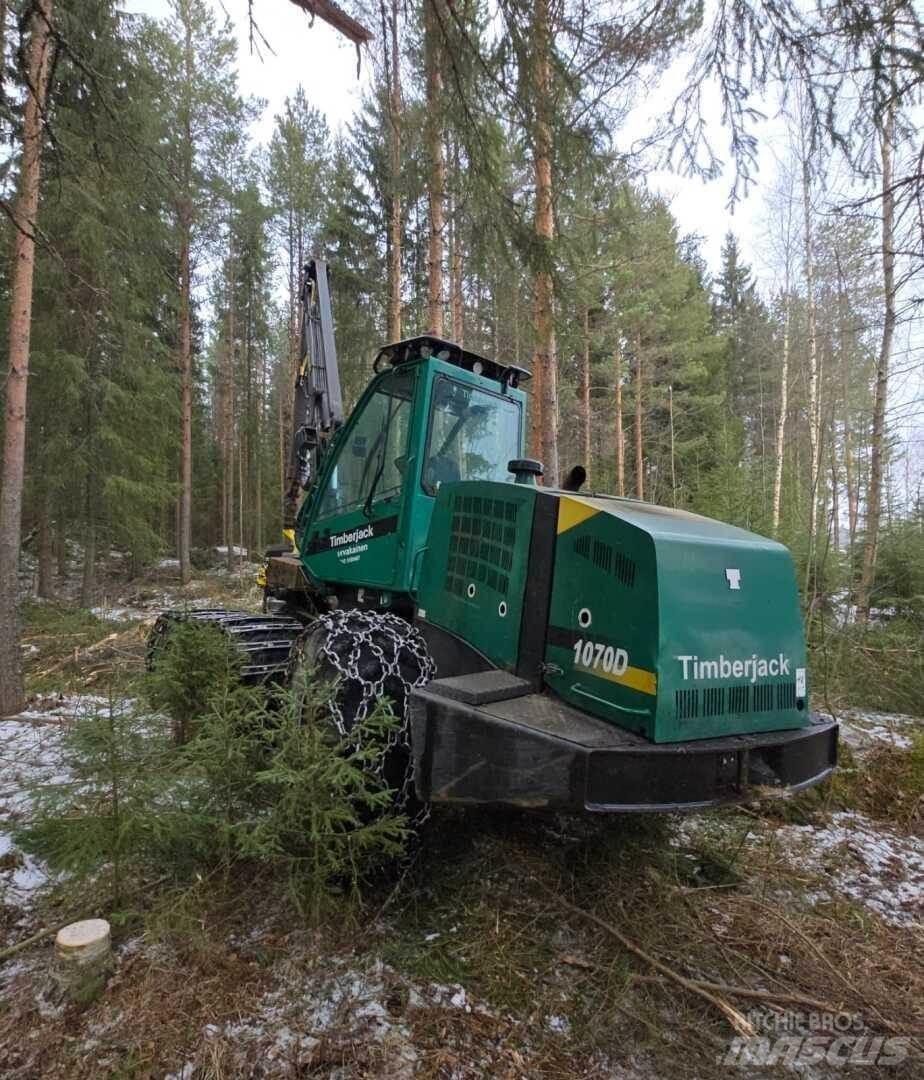 Timberjack 1070D Abbattitrici, Disboscatrici