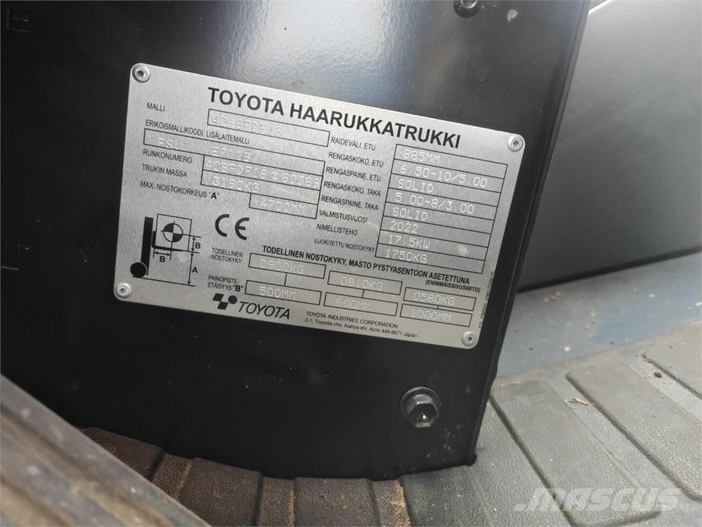 Toyota 42-8FDF18 Carrelli elevatori diesel