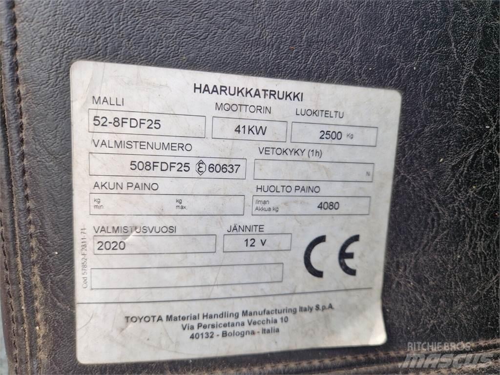 Toyota 52-8FDF25 Carrelli elevatori diesel