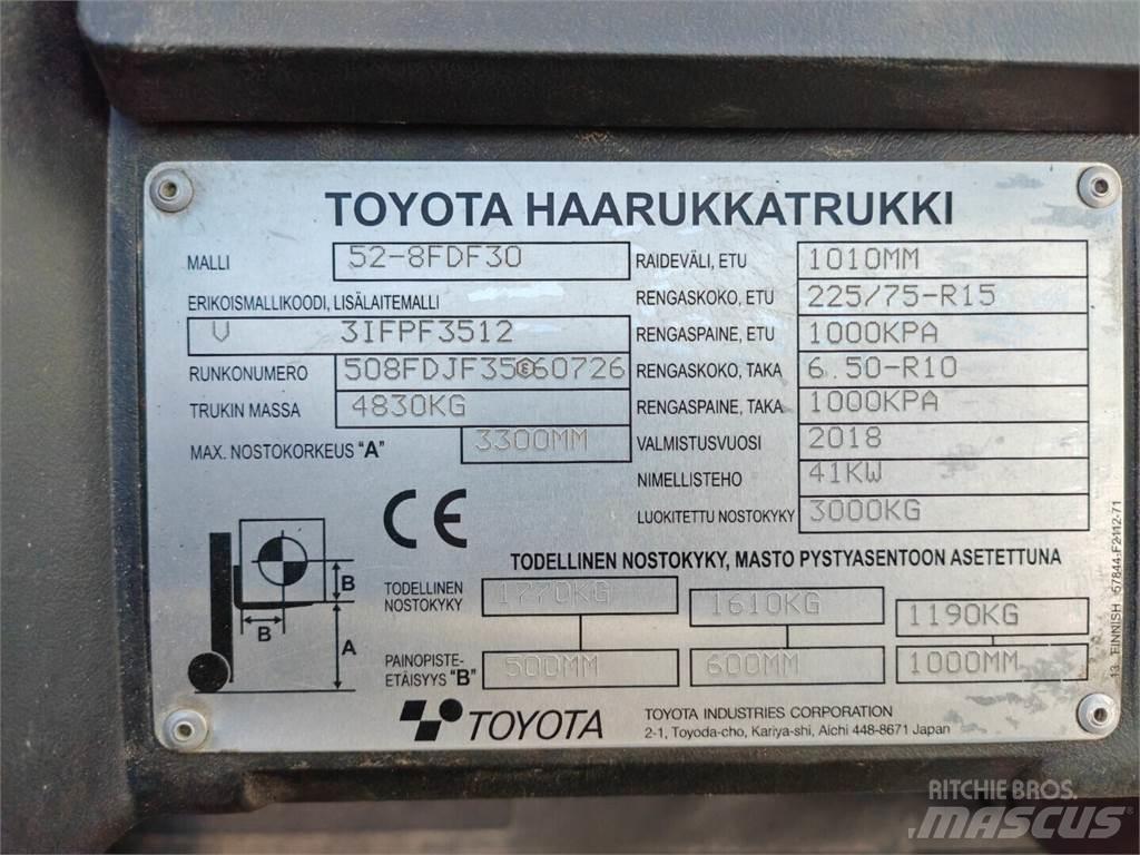 Toyota 52-8FDF30 Carrelli elevatori diesel
