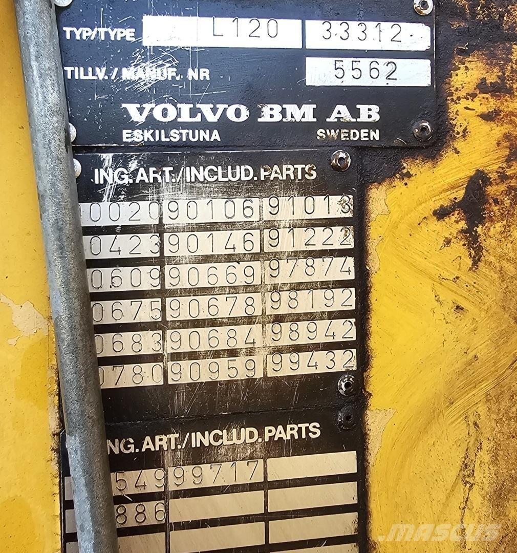 Volvo BM L120 Pale gommate