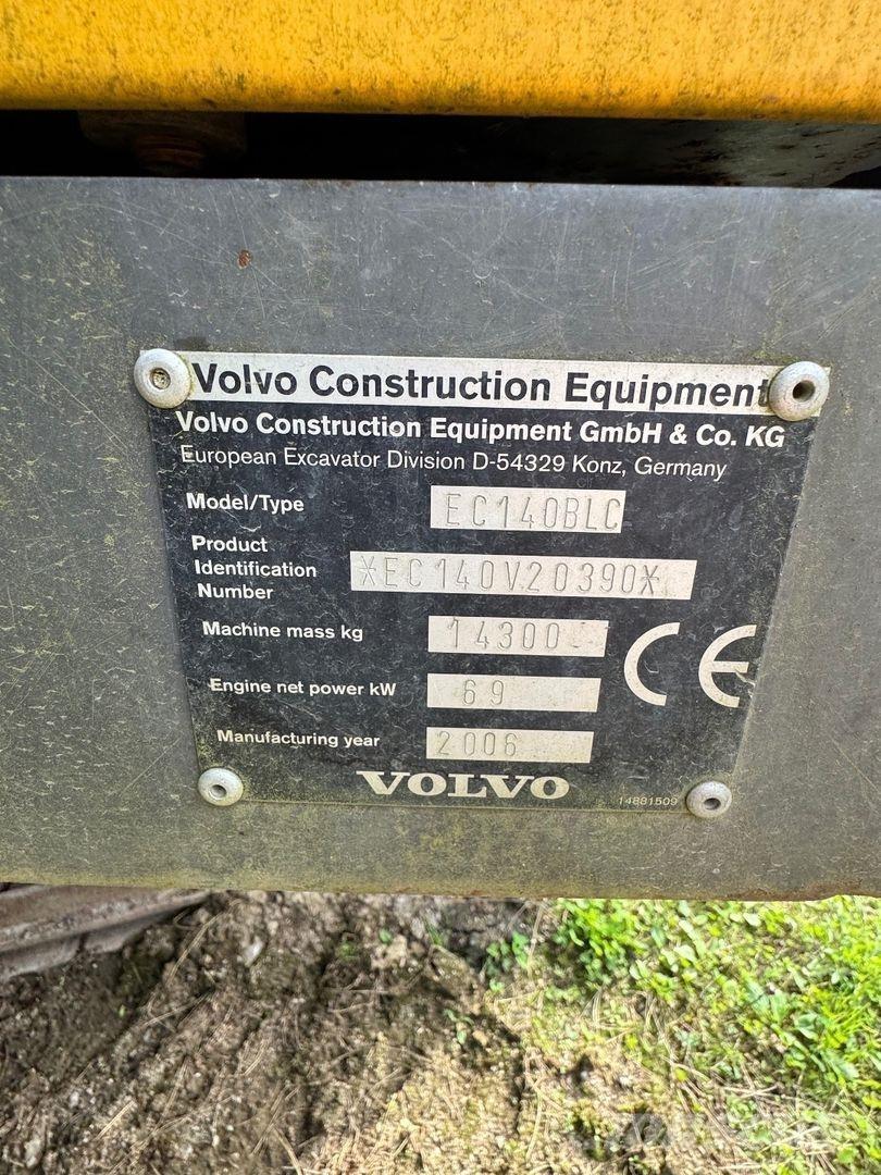 Volvo EC 140 BLC Escavatori cingolati