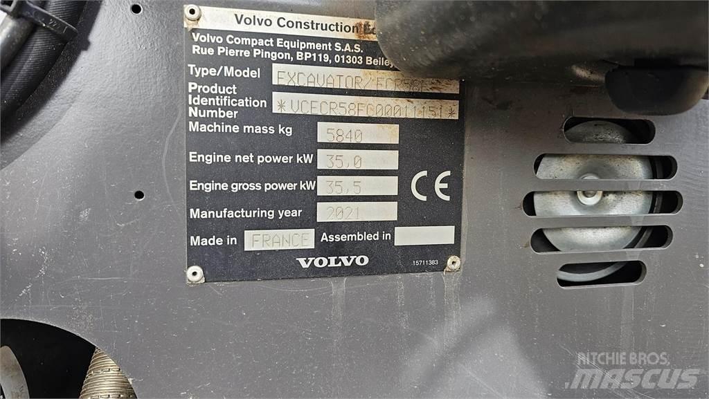 Volvo ECR 58 F Miniescavatori
