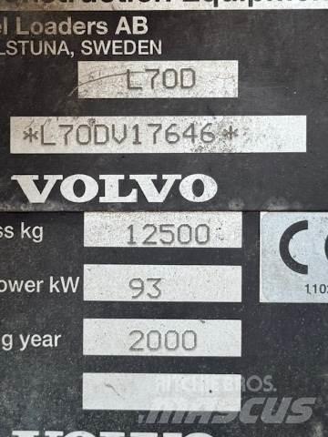 Volvo L70D Pale gommate