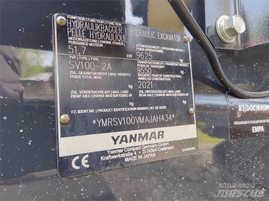 Yanmar SV100-2 Escavatori medi 7t - 12t
