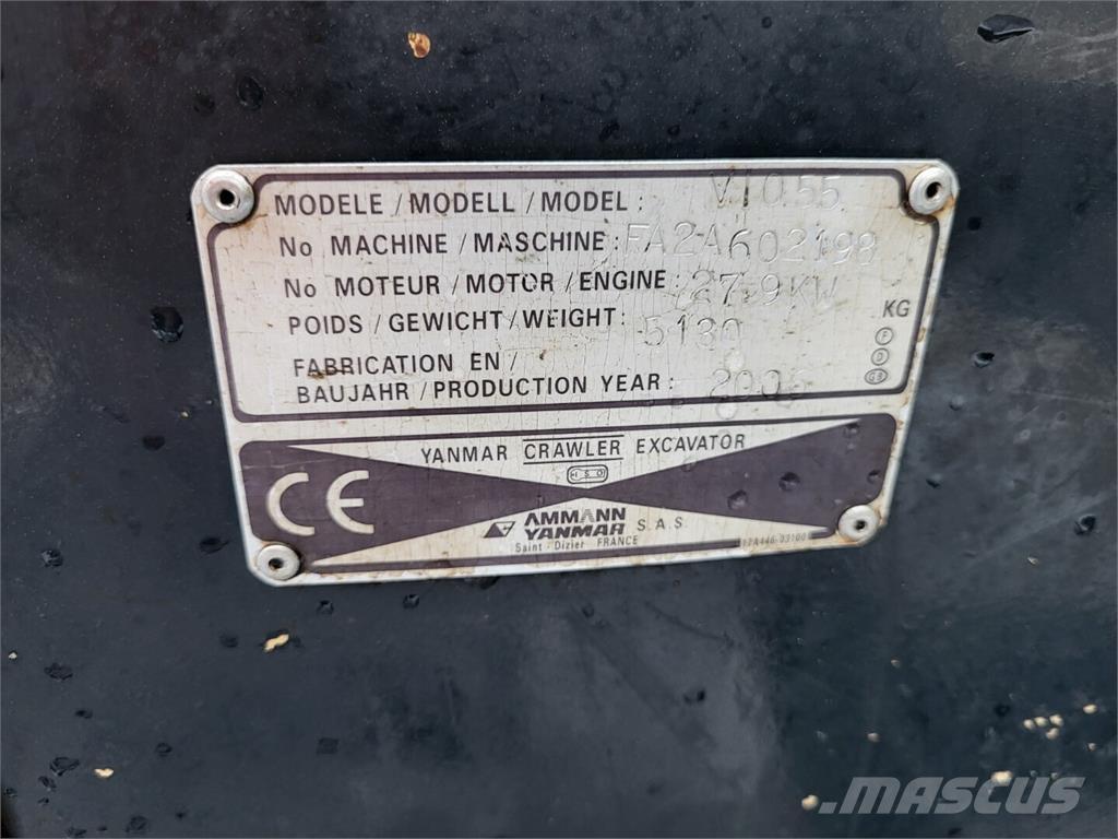 Yanmar VIO 55 Miniescavatori