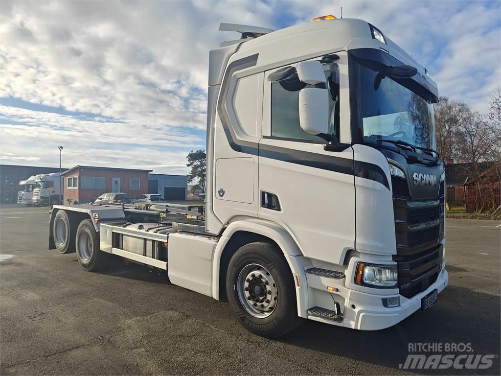 Scania R580 Camion con gancio di sollevamento