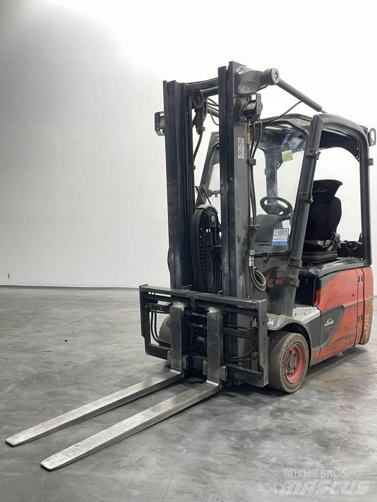 Linde E16-02-386 Carrelli elevatori elettrici