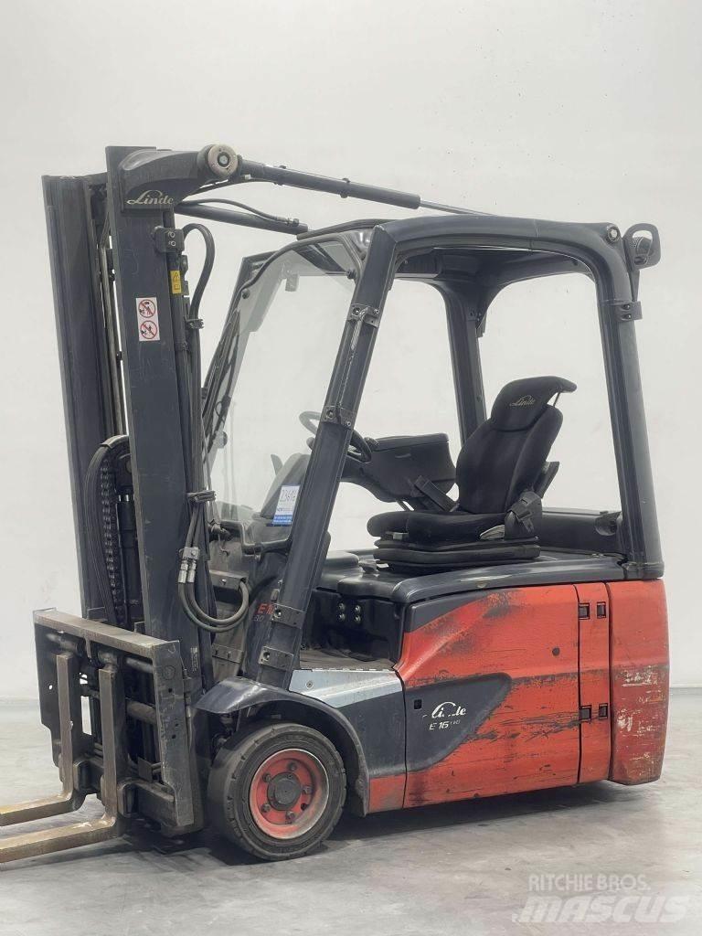 Linde E16-02-386 Carrelli elevatori elettrici